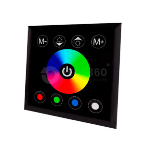 Controlador táctil RGBW de pared