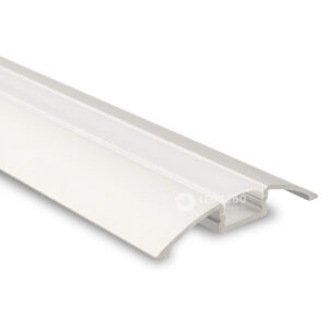 perfil de aluminio para tira led en techo o pared