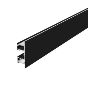 Perfil Adosado Negro de luz indirecta